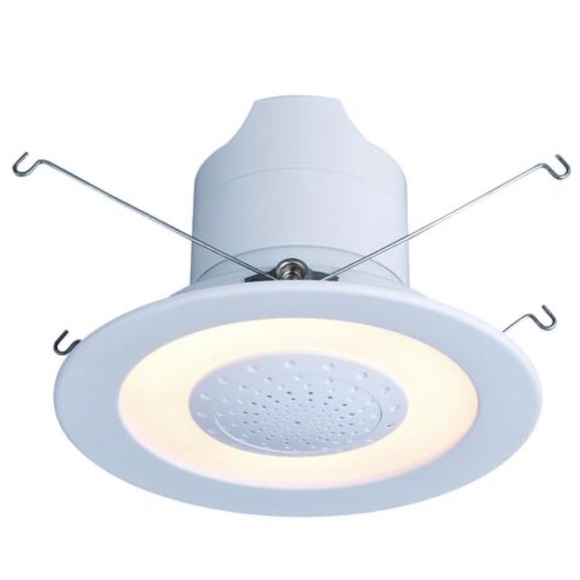 Patriot Lighting 6” Integrated LED Bluetooth Speaker Retrofit Recessed Downlight - Picture 1 of 5